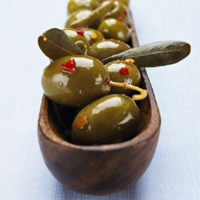 Recette olives chaudes pour un apero dinatoire